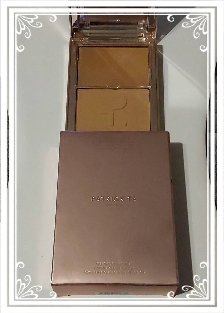 NIB~Patrick Ta Creme Contour & Powder Bronzer Duo~She's Bronzed~$52 Retail Value